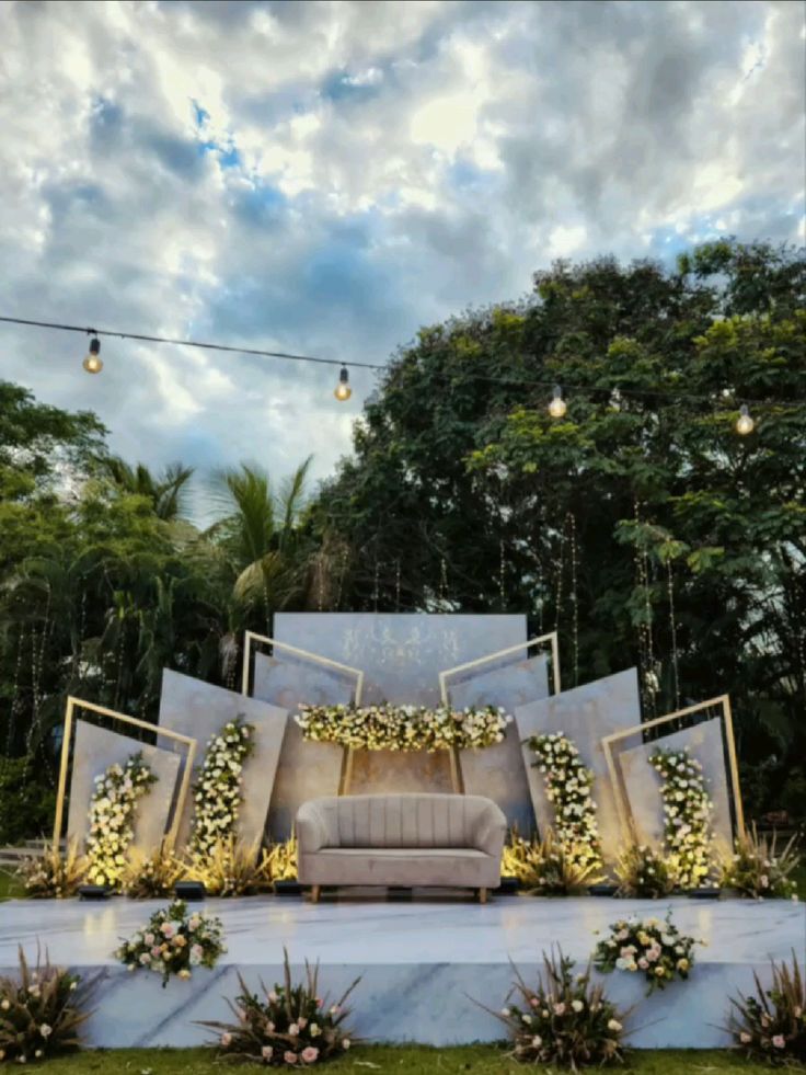 Luxury Wedding Stage Decor & Event Setup - Preview 8