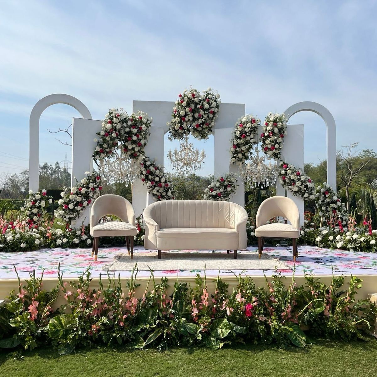 Luxury Wedding Stage Decor & Event Setup - Preview 11