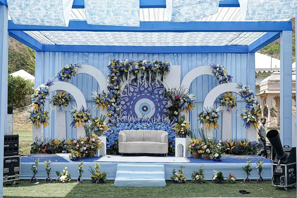 Luxury Wedding Stage Decor & Event Setup