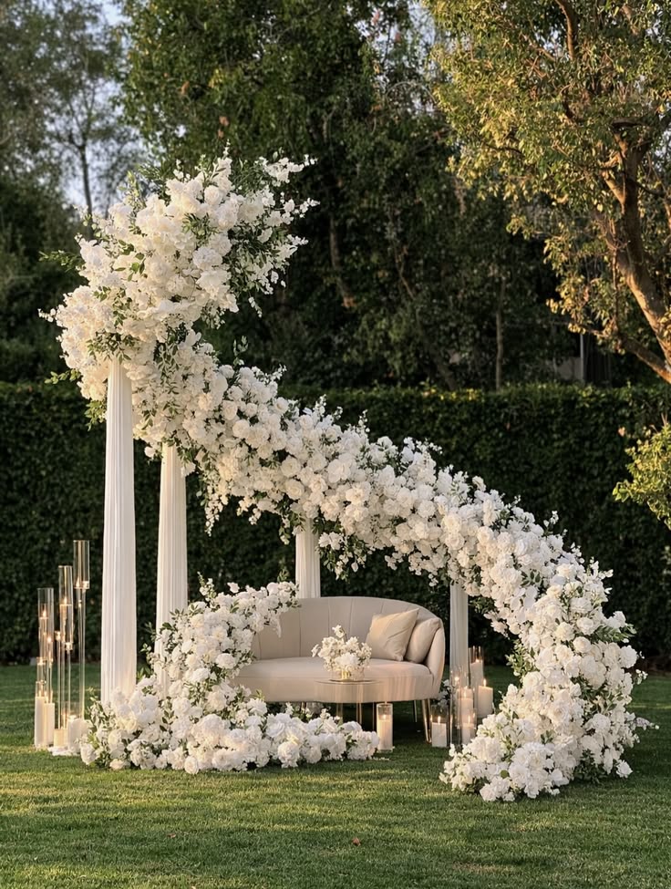 Luxury Wedding Stage Decor & Event Setup - Preview 2