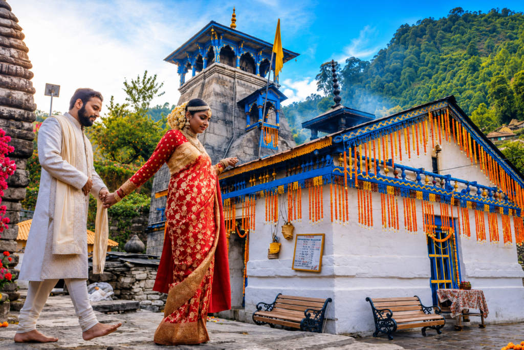 WEDDING TRIYUGINARAYAN TEMPLE