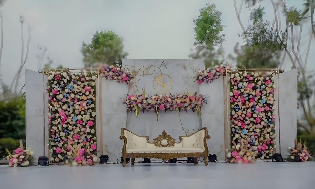 Luxury Wedding Stage Decor & Event Setup - Preview 3