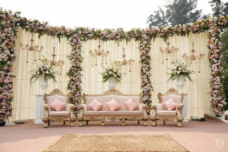 Luxury Wedding Stage Decor & Event Setup - Preview 6