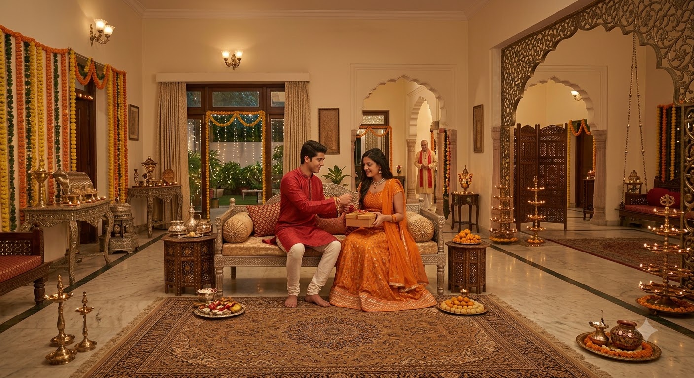 Rakhi Celebration Decor Ideas in Noida & Delhi NCR (That Feel Personal)